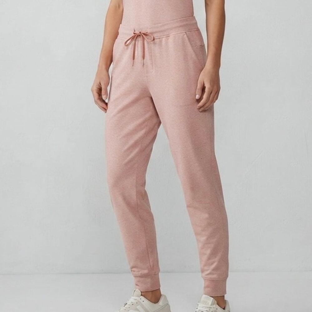 LULULEMON ATHLETICA | Pink Heathered Joggers Sweatpants Pockets | Size Large
